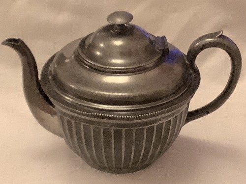 Pewter teapot - teapot.,