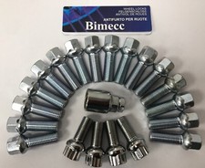 Alloy Wheel Bolts + Locks Fits