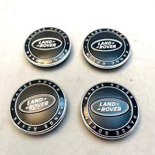 4x Range Rover Alloy Wheel Hub Centre Caps for Vogue, Sport, Evoque, Velar & SV