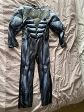 Spider-Man Costume Suit Size 7-8 Boys Halloween Costume Black Spider Man