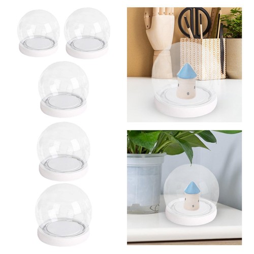 Clear glass dome decorative - glass,