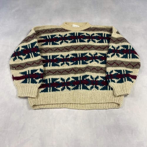 Vintage knitted jumper - vintage,
