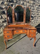 Antique Walnut Dressing Table