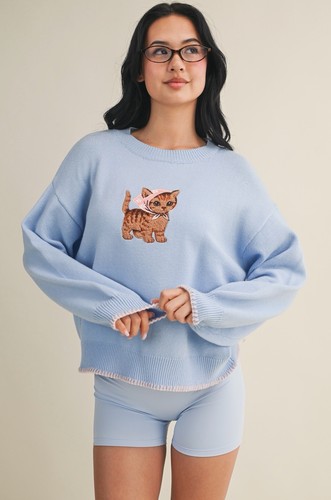 Women baby blue embroidered - baby,
