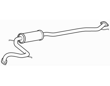 Centre exhaust middle - centre,