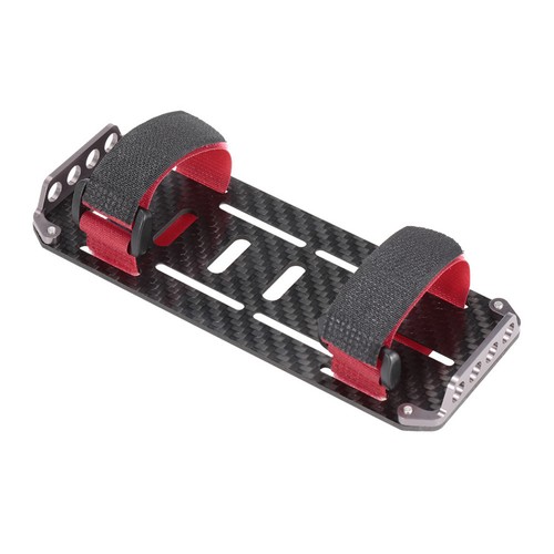 Carbon fiber battery mount - carbon,