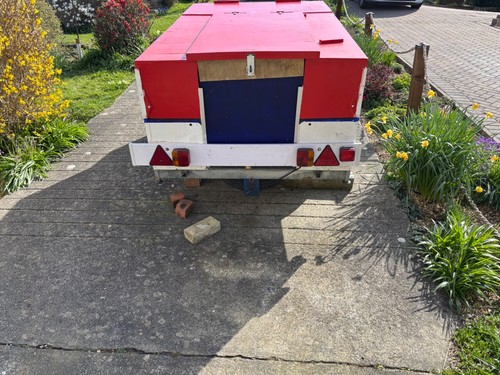 Camping box trailer 6 - box, 6’x