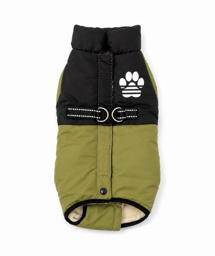 Warm padded dog winter coat - warm,