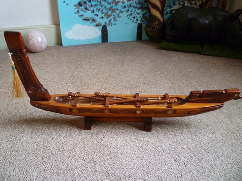 Hand carved new - carved, wood