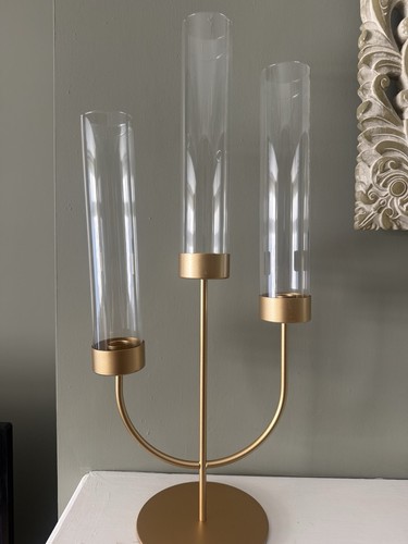 Gold metal arm - metal, 3-arm