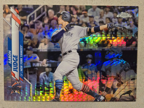 2020 topps chrome aaron judge - aaron,