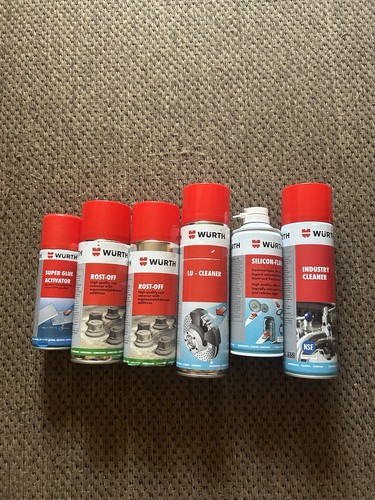 Würth set sprays - set, etc