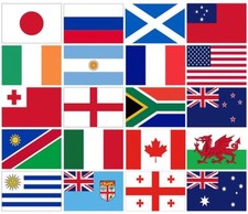 Large Country Flags Buntings