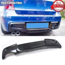 Fit for BMW 1 Series E87 M-Sport M-Tech 2007-11 Carbon Rear Bumper Lip Diffuser