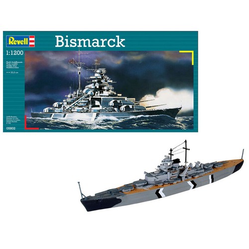 Revell bismarck ship plastic - revell,
