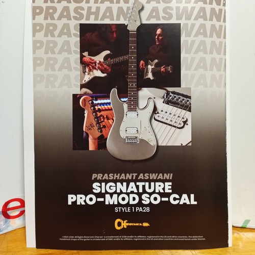 Charvel pro mod cal guitar - mod,