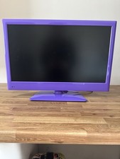 ALBA AELKDVD2288PF 22” HD Ready LED TV/DVD Combi Purple - Very Good Condition