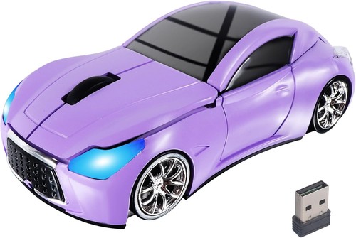 Wireless mouse cute car - mouse,