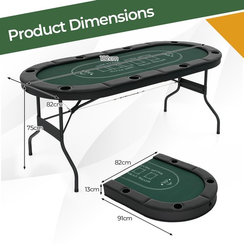 182cm poker table player - table,