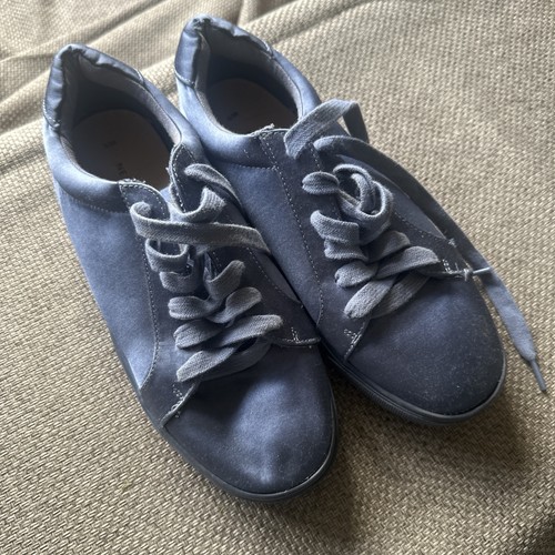 Ladies sky blue - ladies, suede