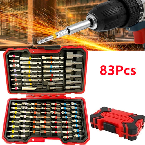 83pcs magnetic screwdriver bit - 83pcs,