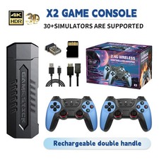 40000+ 4K HDMI TV Video Game Stick Retro Gaming Console w/ 2 Wireless Controller