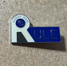 SHEFFIELD WEDNESDAY RULE RETRO