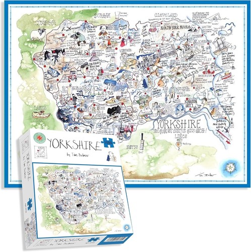 Comical map yorkshire 1000 - comical,