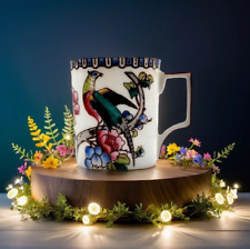 CHELSEA/SAMSON Gold Anchor Porcelain Cup Hans Sloane Style Botanic (see descrip)