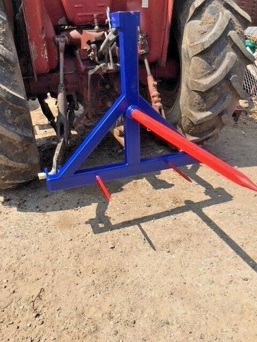 Bale carrier spike tractor - bale,