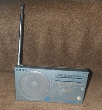 Sony ICF-22 Portable Pocket Radio FM/AM with Aerial Vintage