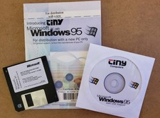 Windows 95 with Floppy Boot Disk and Key ( FOR ANY PC )
