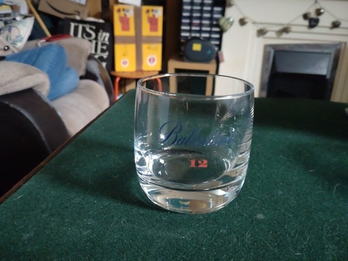 Ballantines whiskey tumbler - ballantines,
