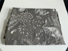 Habitat Forest Print Eyelet Curtains Grey 168x229 Cm (66x90) Curtains