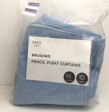 M&S Home Brushed Pencil Pleat