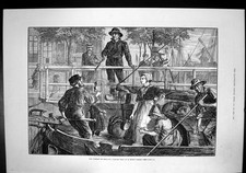 Old Antique Print Tourist