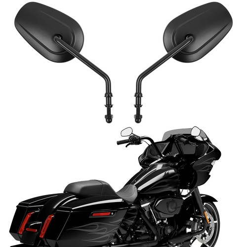 Motorcycle black rearview side - black,