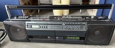 Sony CFS-W401L Radio Cassette Player Recorder Boombox Vintage See Description