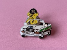 Pudsey Bear Children In Need Vintage Convertible BMW Enamel Pin Badge Police VGC