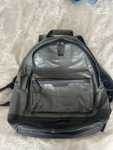 Firetrap faux leather backpack - faux,