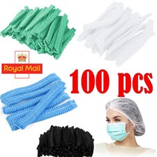 100 x Disposable Caps Hair Mob