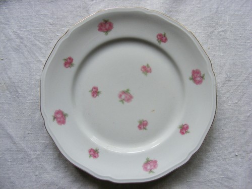 Bavarian china rose pattern - bavarian,
