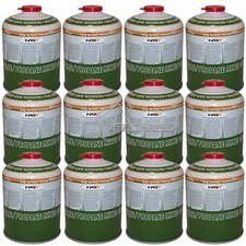 12 GAS 450g CANISTERS OF