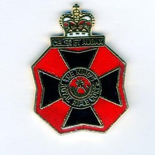Enamel Lapel Badge KINGS ROYAL