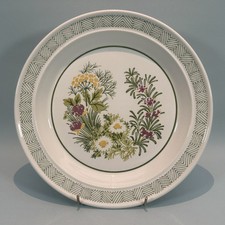 Portmeirion National Trust  Dinner Plate Garden Herbs by Pat Albeck