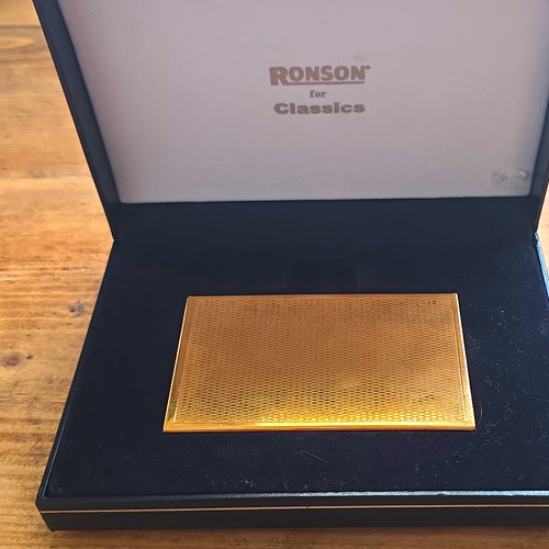 Ronson classics gold tone - ronson,