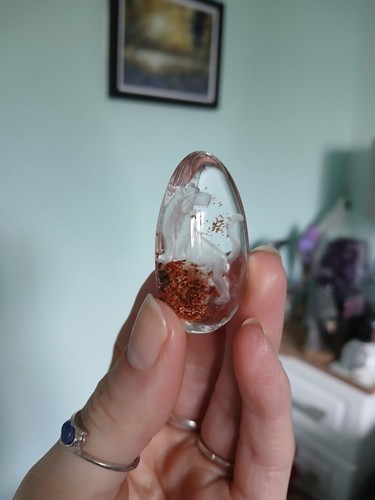 Garden quartz tear - quartz,