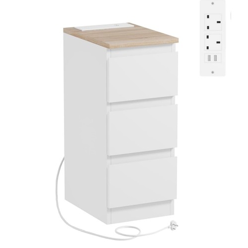 Menaka 25cm narrow bedside - menaka,