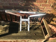 Aluminium Ladder stand off bracket with safety attachment to ladder 