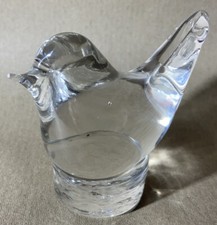 Vintage Liskeard Cornwall Art Glass Bird Figure.